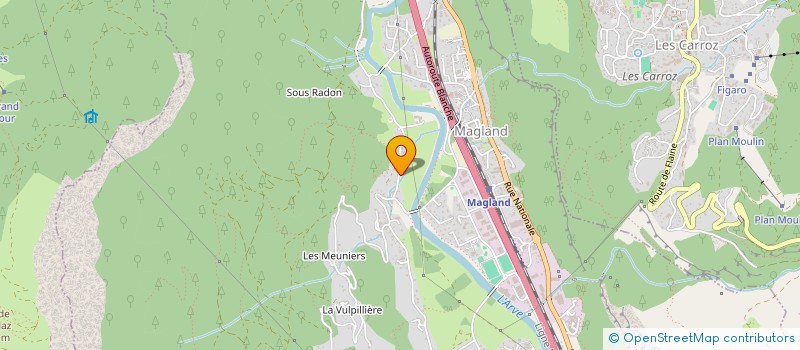 localisation de l'entreprise SFB INVEST  MAGLAND