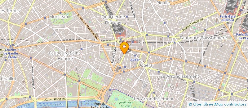 localisation de l'entreprise SFB LA FONCIERE BALICK à PARIS