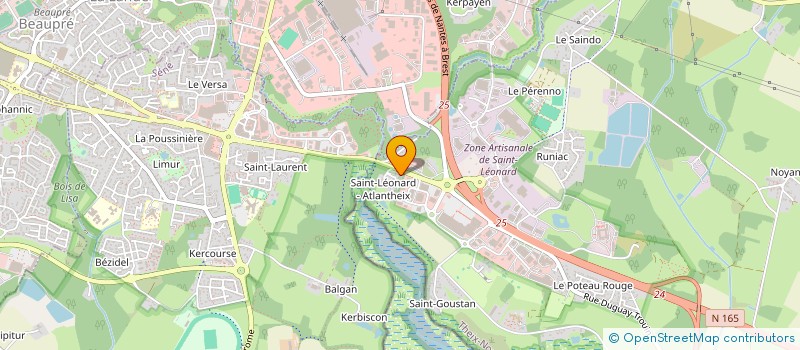 localisation de l'entreprise SFB SCIAGE-DEMOLITION  THEIX-NOYALO