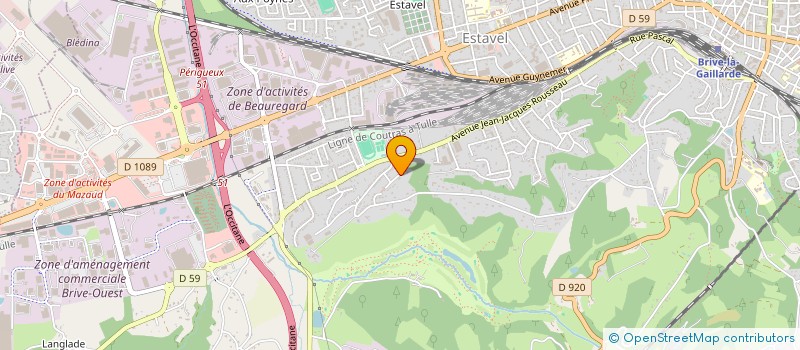 localisation de l'entreprise SFB2  BRIVE-LA-GAILLARDE