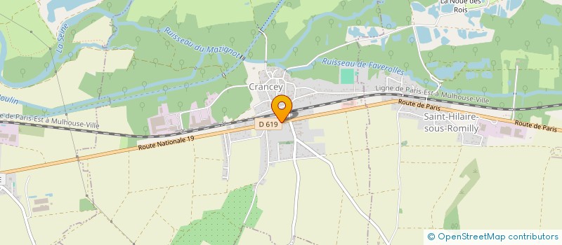 localisation de l'entreprise SFBI à ROMILLY-SUR-SEINE