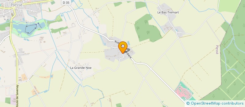 localisation de l'entreprise SFBJ à PLESSE