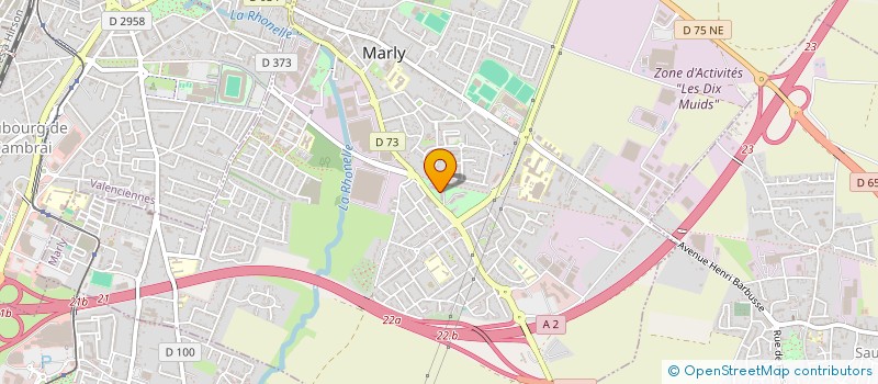 localisation de l'entreprise SFBM à MARLY