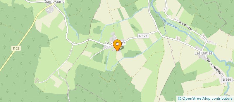 localisation de l'entreprise SFBR  LA VERNOTTE