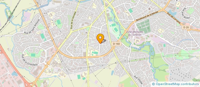 localisation de l'entreprise SFBS  CHOLET