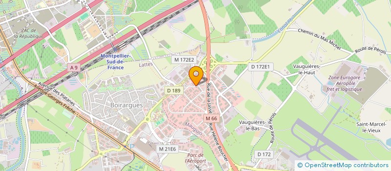 localisation de l'entreprise SFBT  MAUGUIO