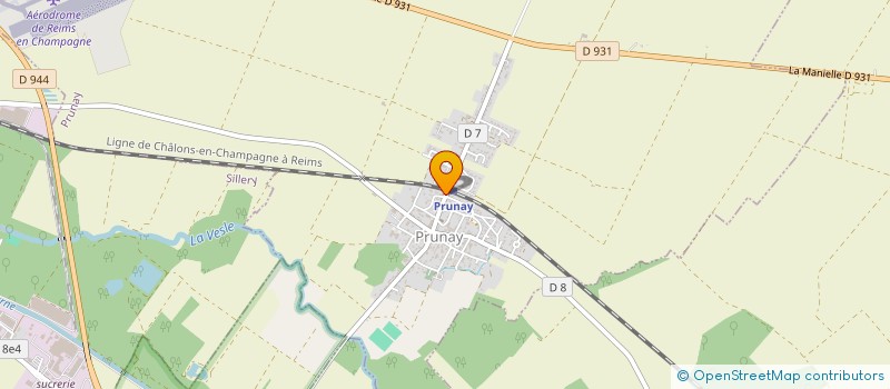localisation de l'entreprise SFC  PRUNAY