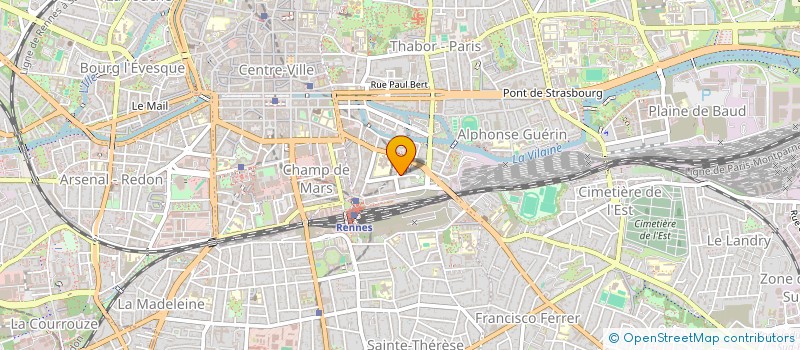 localisation de l'entreprise SFC  RENNES