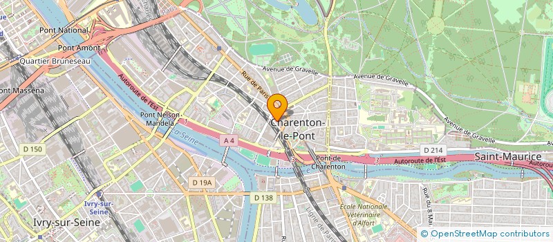 localisation de l'entreprise SFC  CHARENTON-LE-PONT