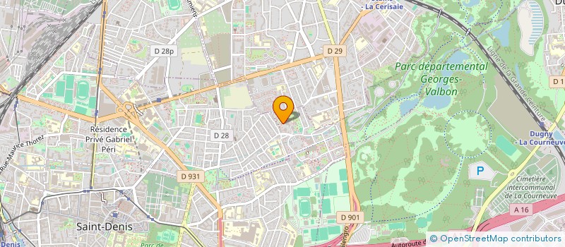 localisation de l'entreprise SFC 93 (SOUTIEN FAMILIALE DES CITES 93) à SAINT DENIS