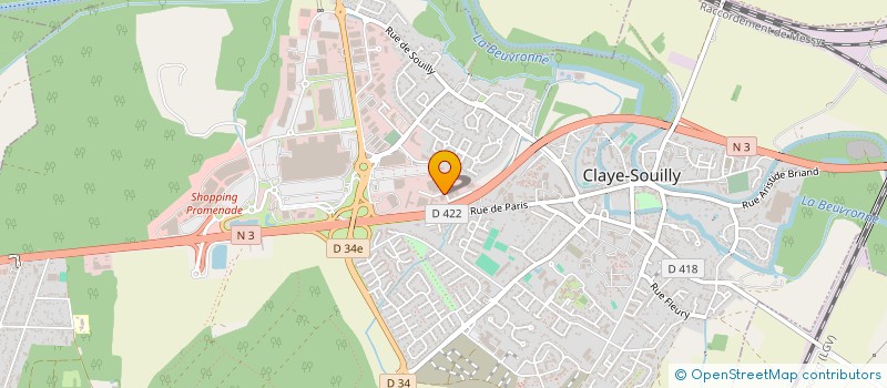 localisation de l'entreprise SFC ATOUT MAISON à CLAYE-SOUILLY