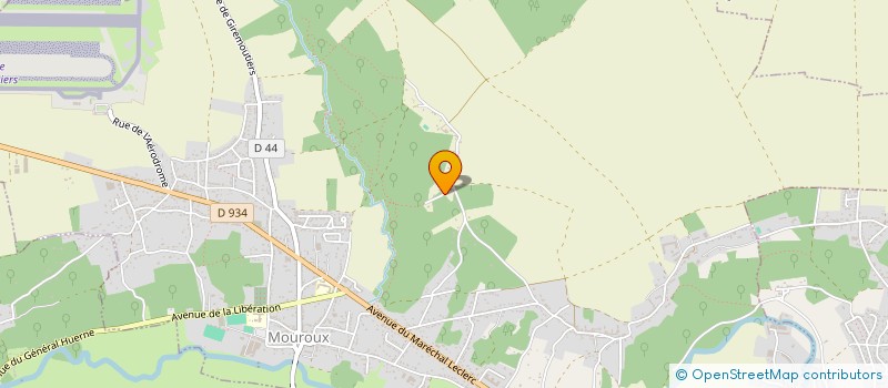 localisation de l'entreprise SFC ENERGIES  MOUROUX