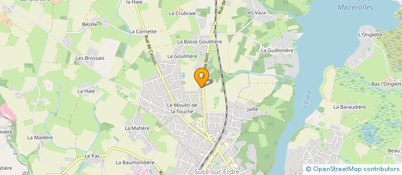 localisation de l'entreprise SFC HABITAT  SUCE-SUR-ERDRE