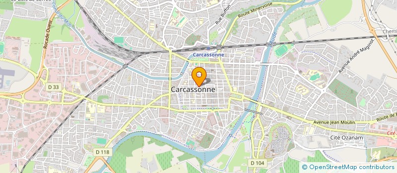 localisation de l'entreprise SFC PAVILLONS INDIVIDUELS à CARCASSONNE