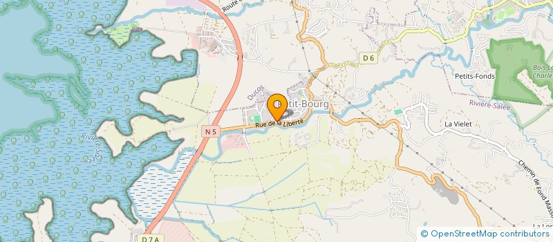 localisation de l'entreprise SFC PETIT-BOURG à RIVIERE-SALEE