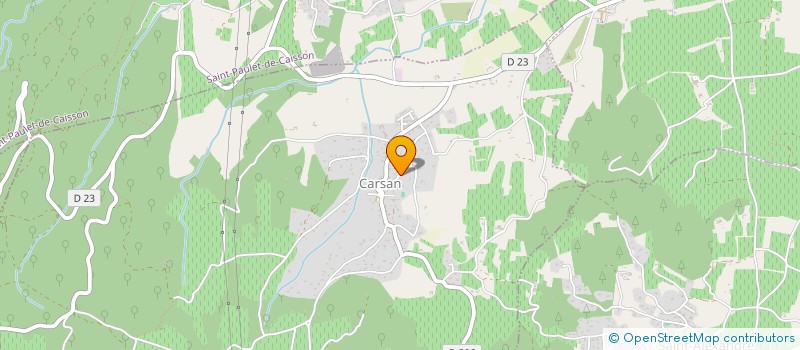 localisation de l'entreprise SFCD  CARSAN