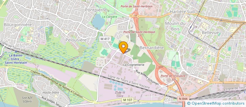 localisation de l'entreprise SFCMM  SAINT-HERBLAIN