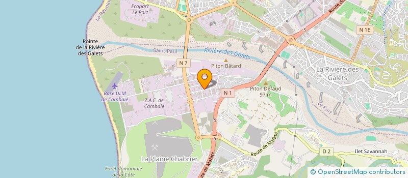 localisation de l'entreprise SFCP3 à SAINT-PAUL