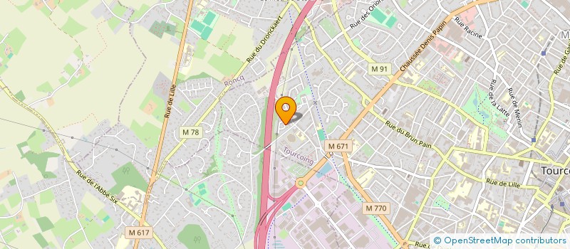 localisation de l'entreprise SFCT HOLDING  TOURCOING