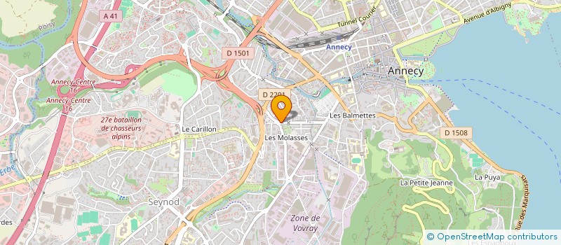 localisation de l'entreprise SFCTB  ANNECY