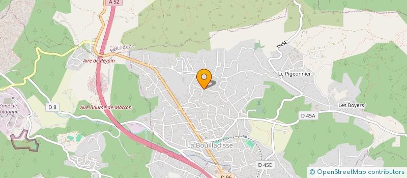 localisation de l'entreprise SFD DENTAIRE  LA BOUILLADISSE