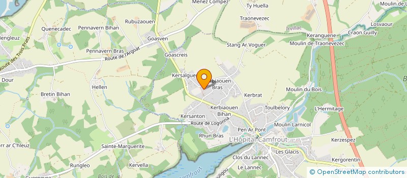 localisation de l'entreprise SFDECO  HOPITAL-CAMFROUT