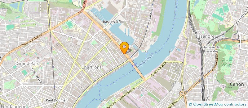 localisation de l'entreprise SFDI  BORDEAUX