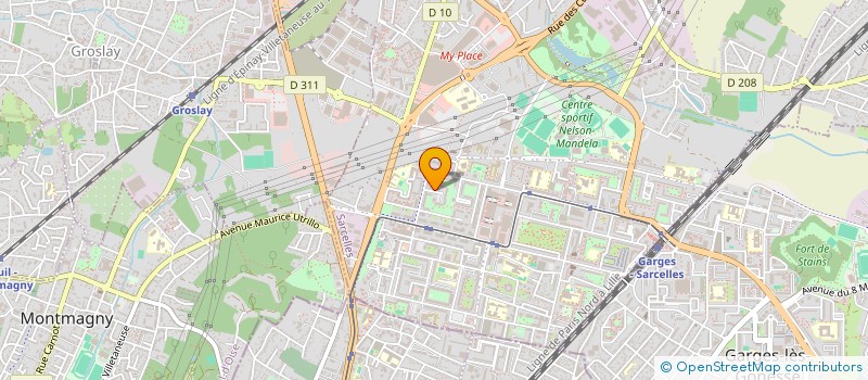 localisation de l'entreprise SFDL à SARCELLES