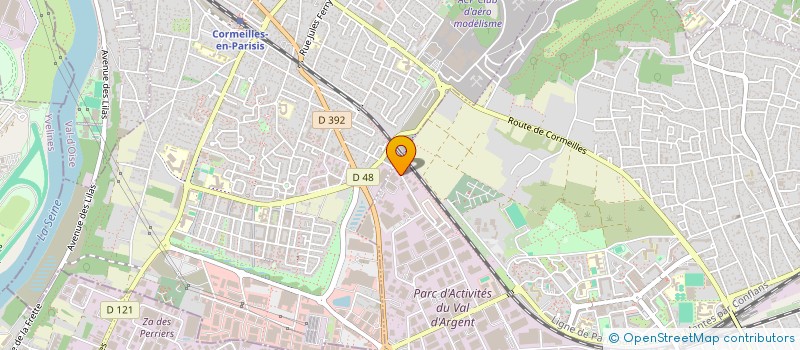 localisation de l'entreprise SFDO à ARGENTEUIL