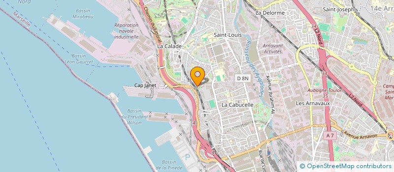 localisation de l'entreprise SFEC à MARSEILLE