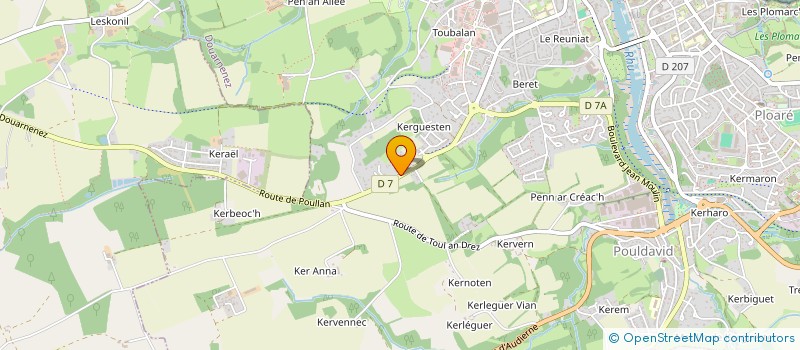 localisation de l'entreprise SFEC INVESTISSEMENTS  DOUARNENEZ