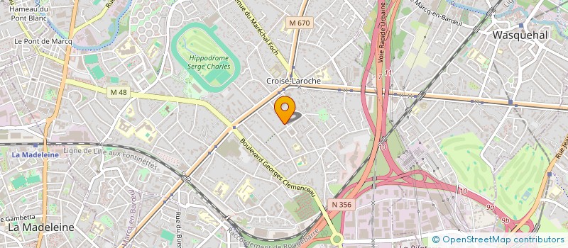 localisation de l'entreprise SFECAP à MARCQ-EN-BARŒUL