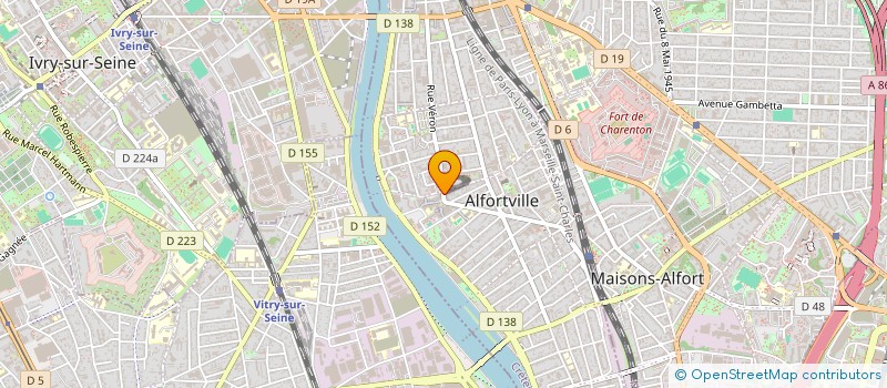 localisation de l'entreprise SFEF à ALFORTVILLE