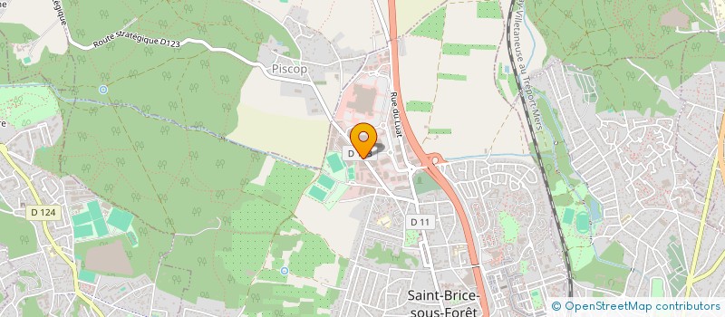 localisation de l'entreprise SFER 95 à SAINT-BRICE-SOUS-FORET