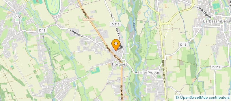 localisation de l'entreprise SFERALU  ODOS