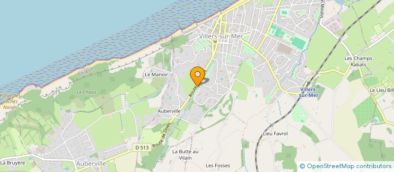 localisation de l'entreprise SFERE TEAM à VILLERS-SUR-MER