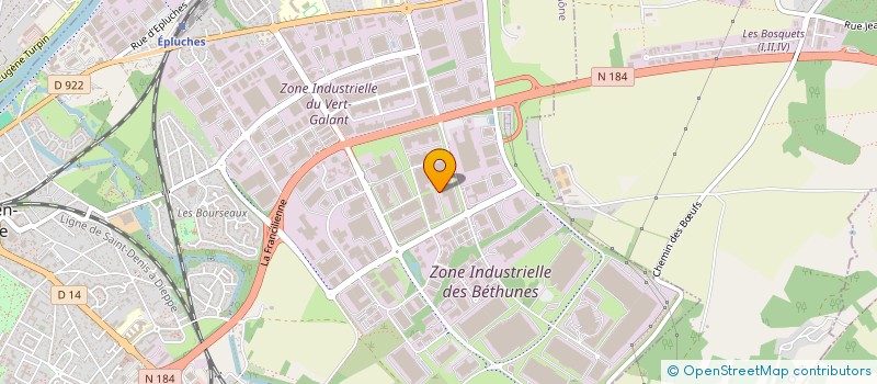 localisation de l'entreprise SFERI SA à SAINT-OUEN-L'AUMONE