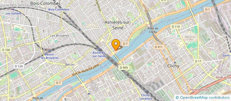 localisation de l'entreprise SFEZ à ASNIERES-SUR-SEINE
