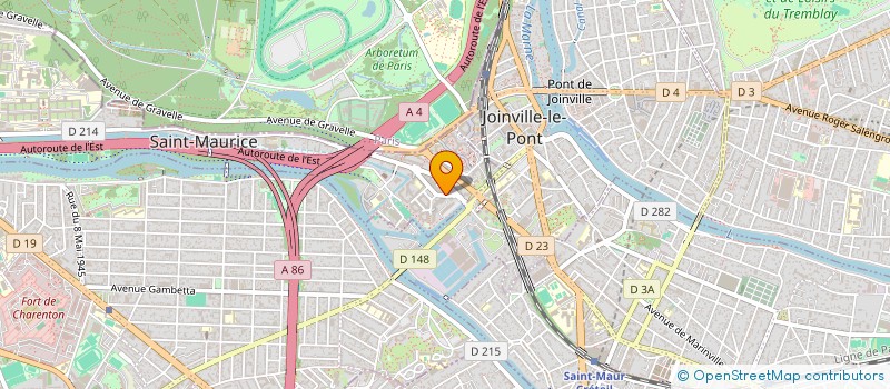 localisation de l'entreprise SFEZ GROUP à SAINT-MAURICE