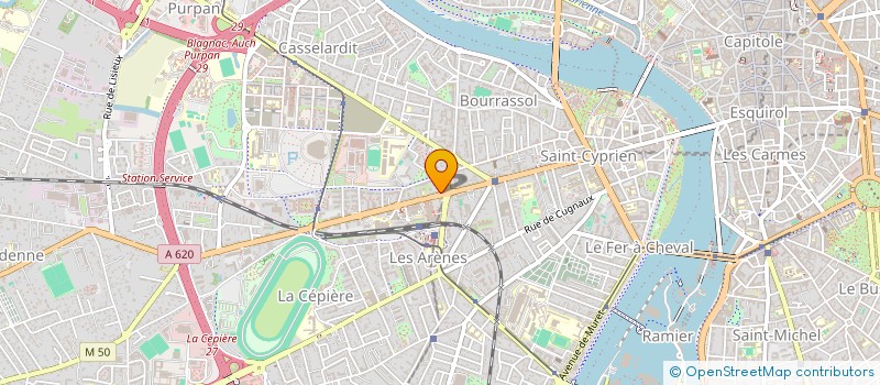 localisation de l'entreprise SFFD IMMO à TOULOUSE