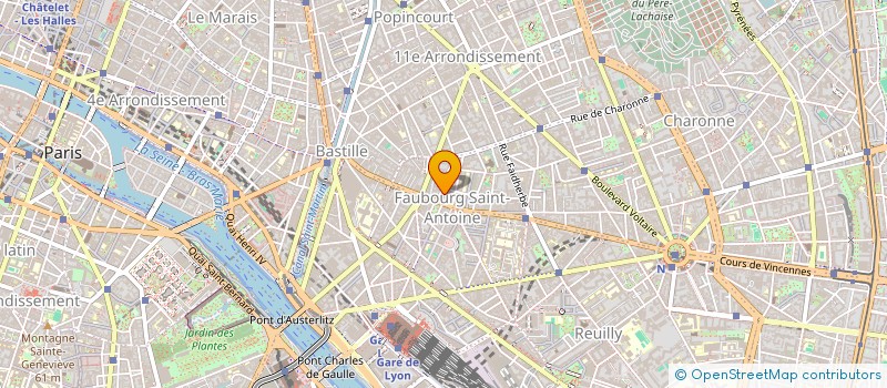 localisation de l'entreprise SFFP IMMO  PARIS