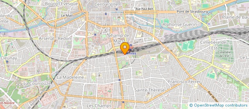 localisation de l'entreprise SFG  RENNES