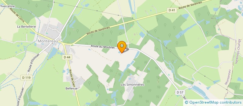 localisation de l'entreprise SFG à MONTEREAU