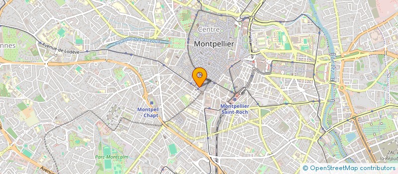 localisation de l'entreprise SFGF34 à MONTPELLIER