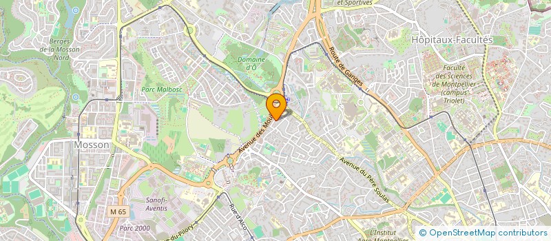 localisation de l'entreprise SFI  MAUGUIO