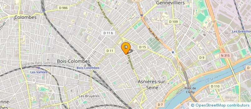 localisation de l'entreprise SFI MULTI SERVICE à ASNIERES-SUR-SEINE