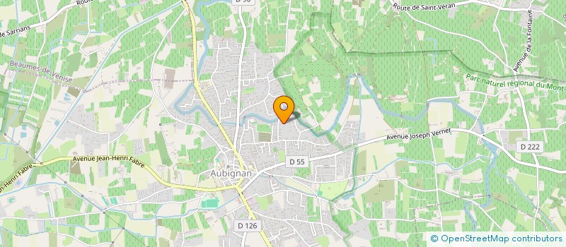 localisation de l'entreprise SFI PATRIMOINE  AUBIGNAN