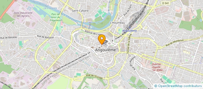localisation de l'entreprise SFII - SOCIETE FONCIERE D'INVESTISSEMENT INNOVATION à ANGOULEME