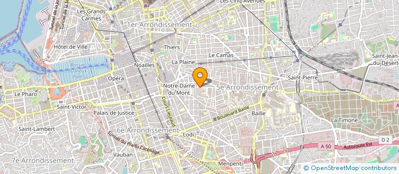 localisation de l'entreprise SFJ  MARSEILLE