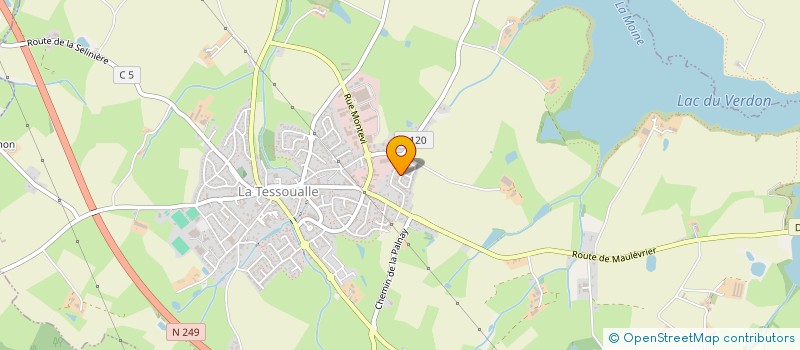 localisation de l'entreprise SFJ IMMO  LA TESSOUALLE